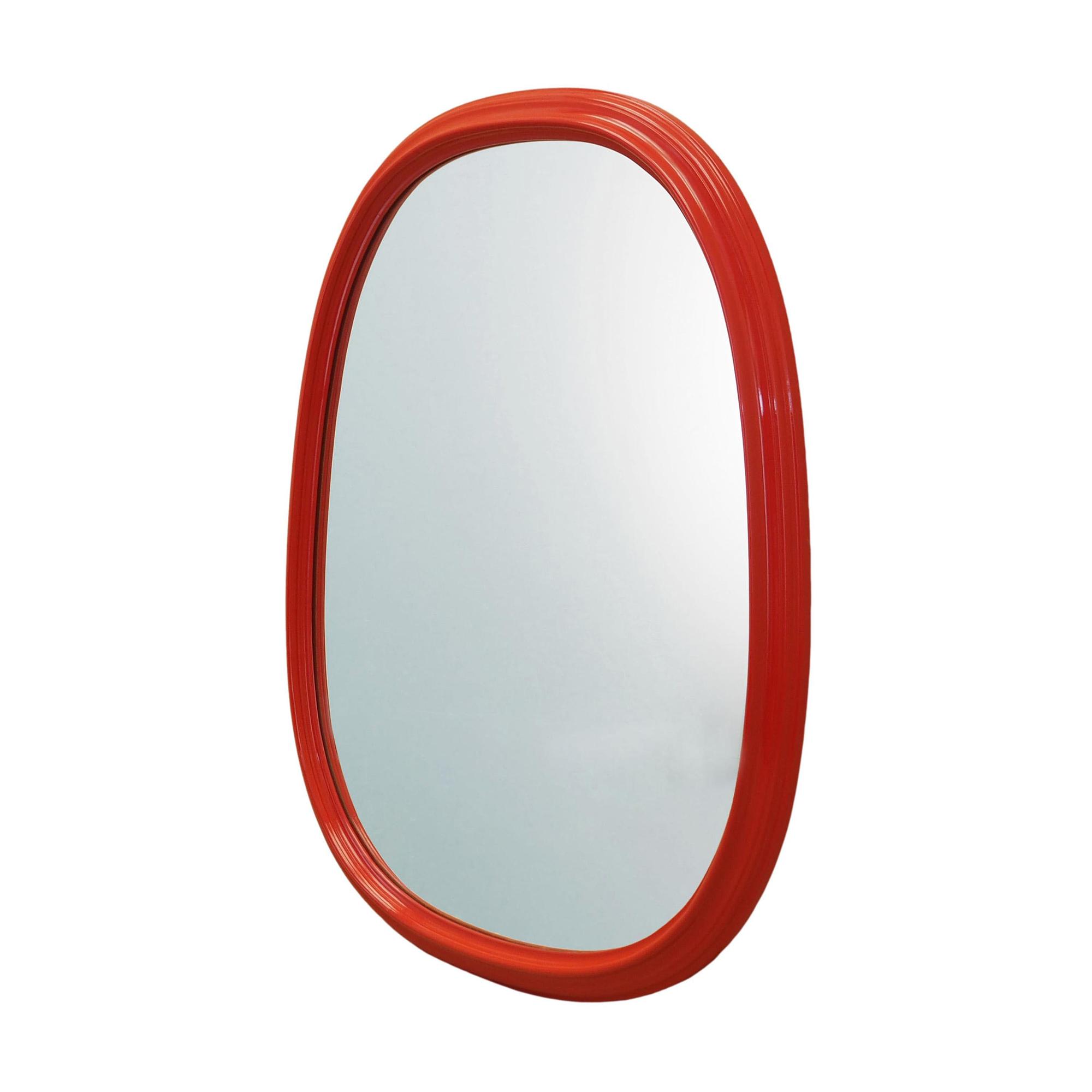 Mirror 1970s Red 0