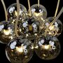 Kjul Pendant Lamp 7-light Glass Metal Gray 3