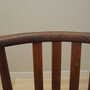 2x Vintage Stuhl Teakholz Textil Braun 1970er Jahre 4