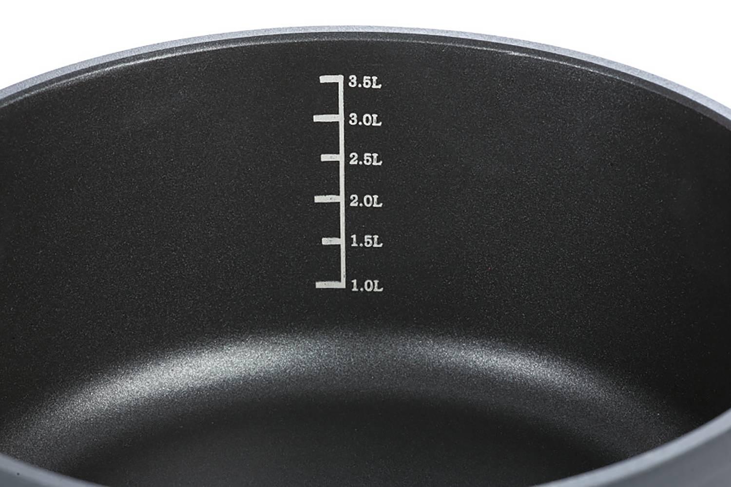 7x Topfset Profi Black Star Stahl Schwarz 1