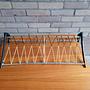 Vintage Garderobe Metall Grau 1960er Jahre  1