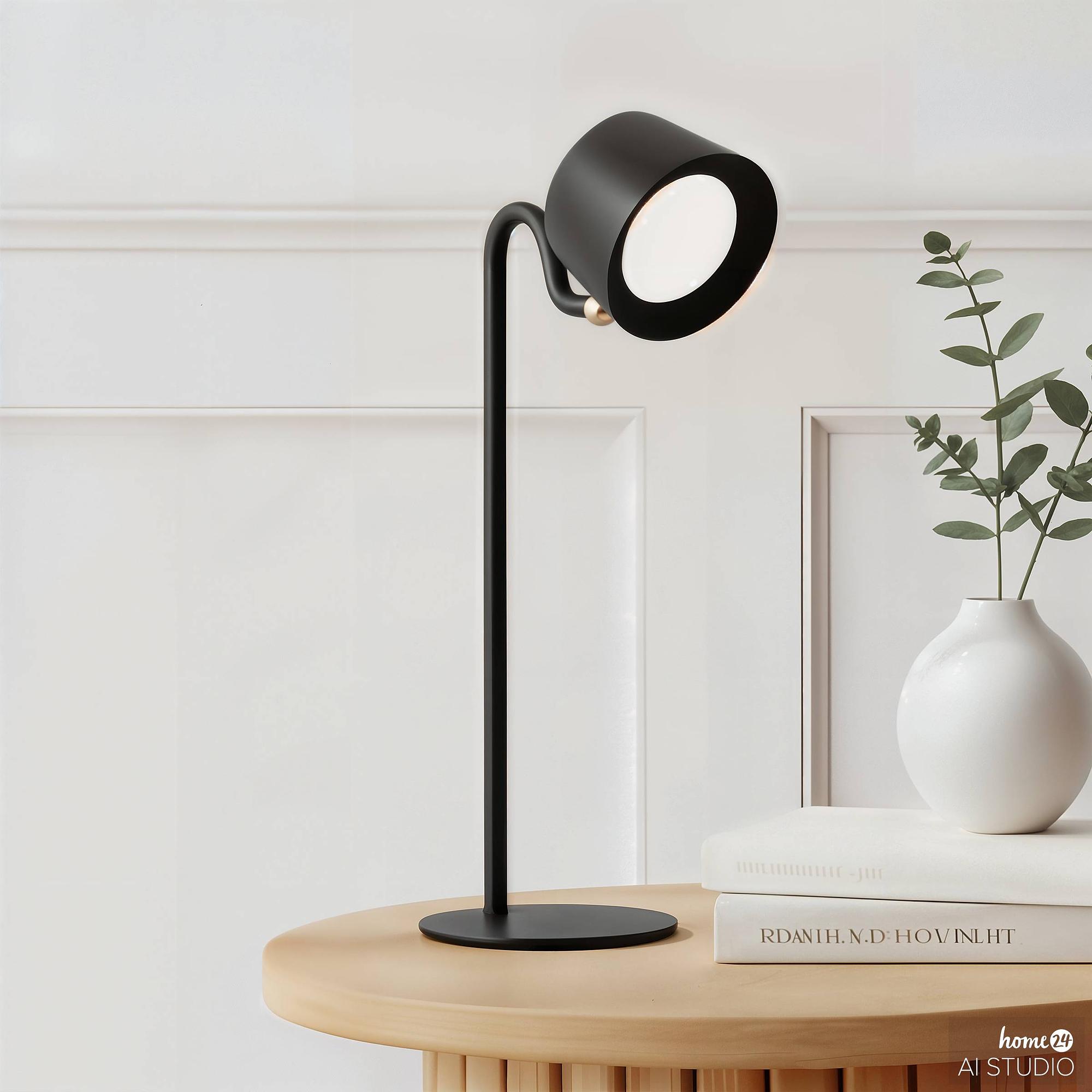 Liput Akku-Tischleuchte Dimmbar inkl. Fernbedienung Schwarz 0