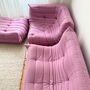Togo Sofa 3-Teilig Ligne Roset Rosa 6