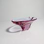 Vintage Aschenbecher Alexandrit Glas 1950er Jahre 0
