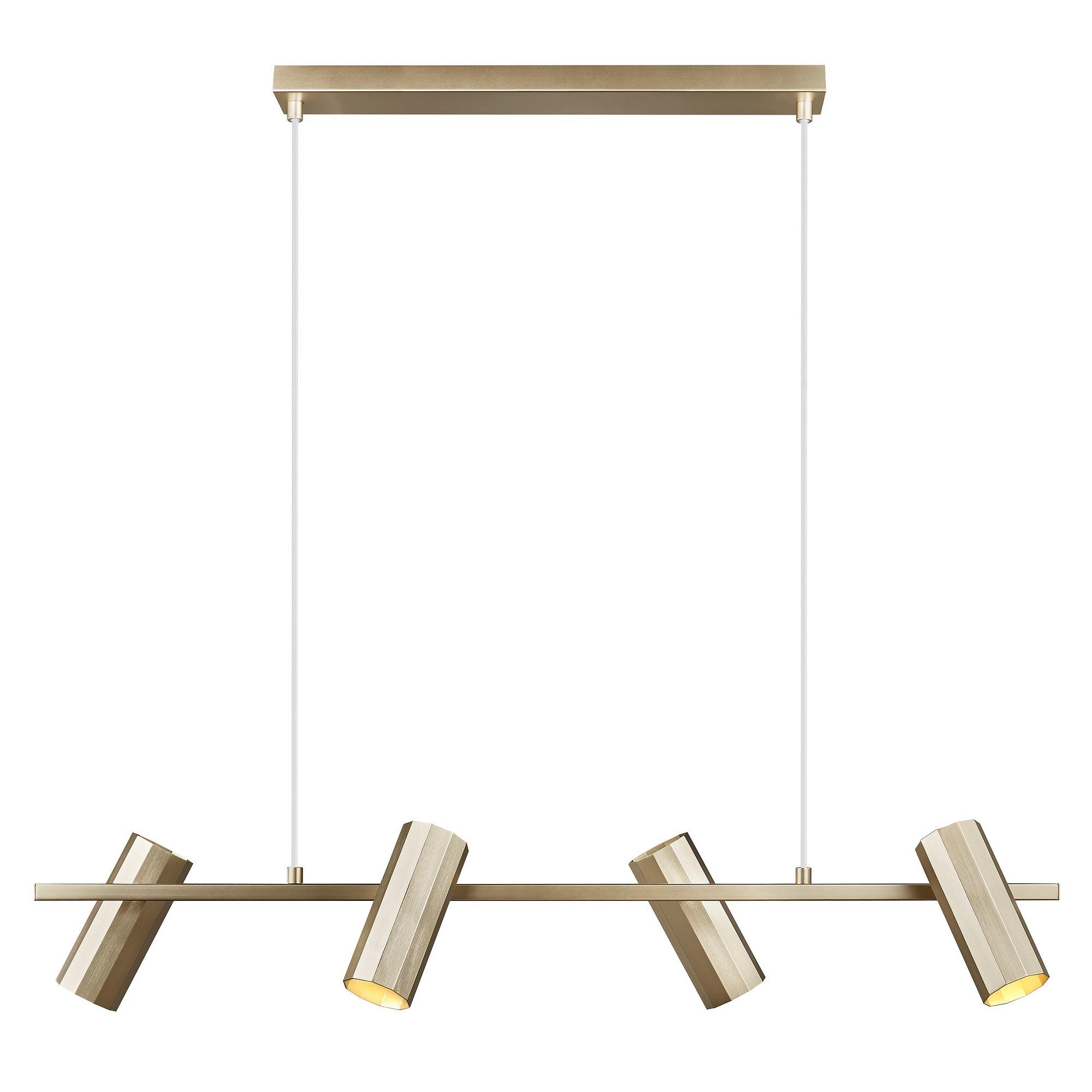 Alanis 4-Spot Pendant Light Brass 2