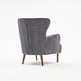 Karina Armchair Chenille Fabric Gray 6