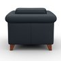 Amadeo Sessel Leder Blau 4