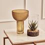Beistelltisch Shalimar mit goldenen Beinen
 0