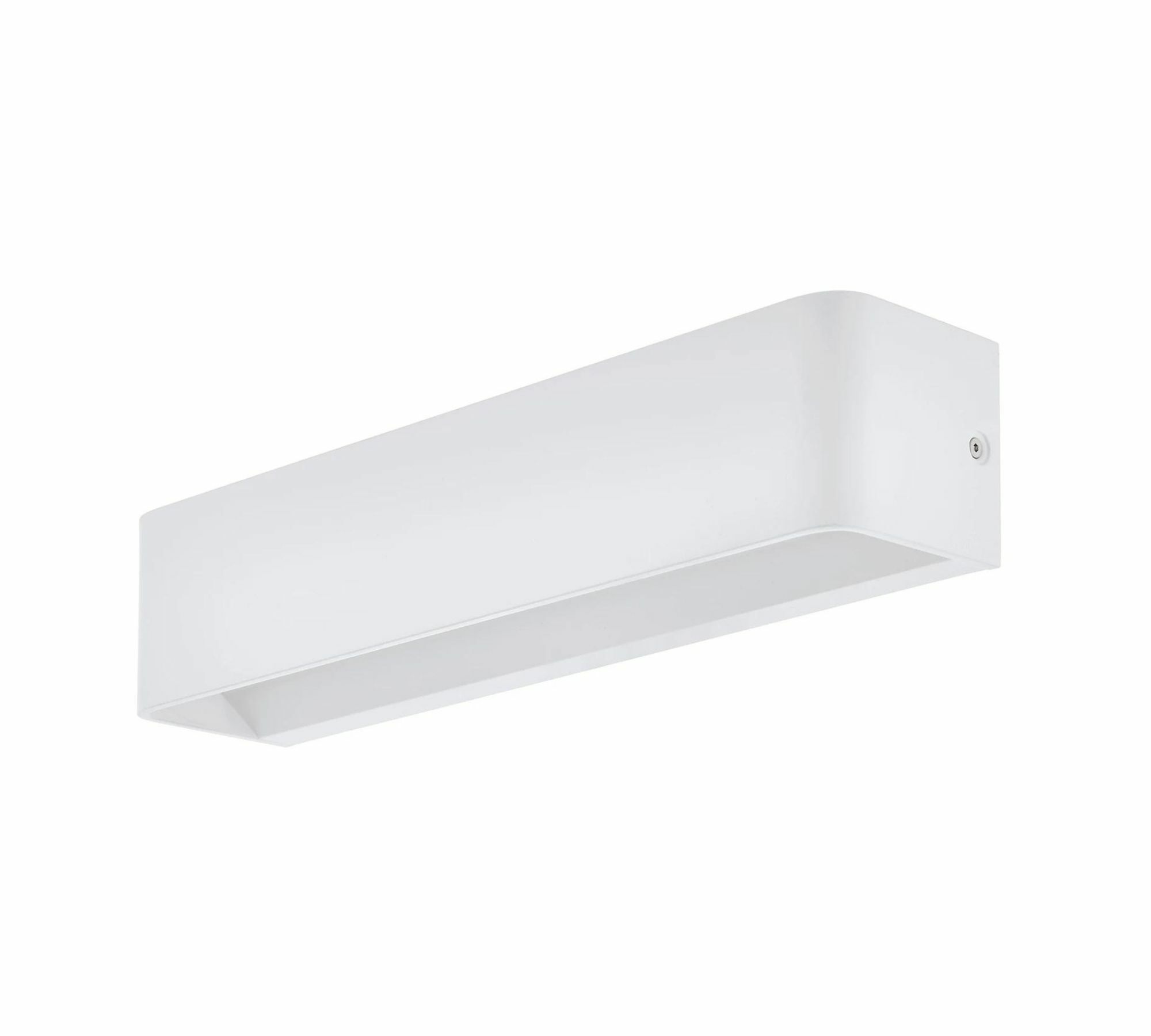 LED Wandleuchte 1-flammig Aluminium Weiß 0