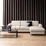 Couchtisch Mephisto Rauchglas Metall Schwarz 120 cm 4