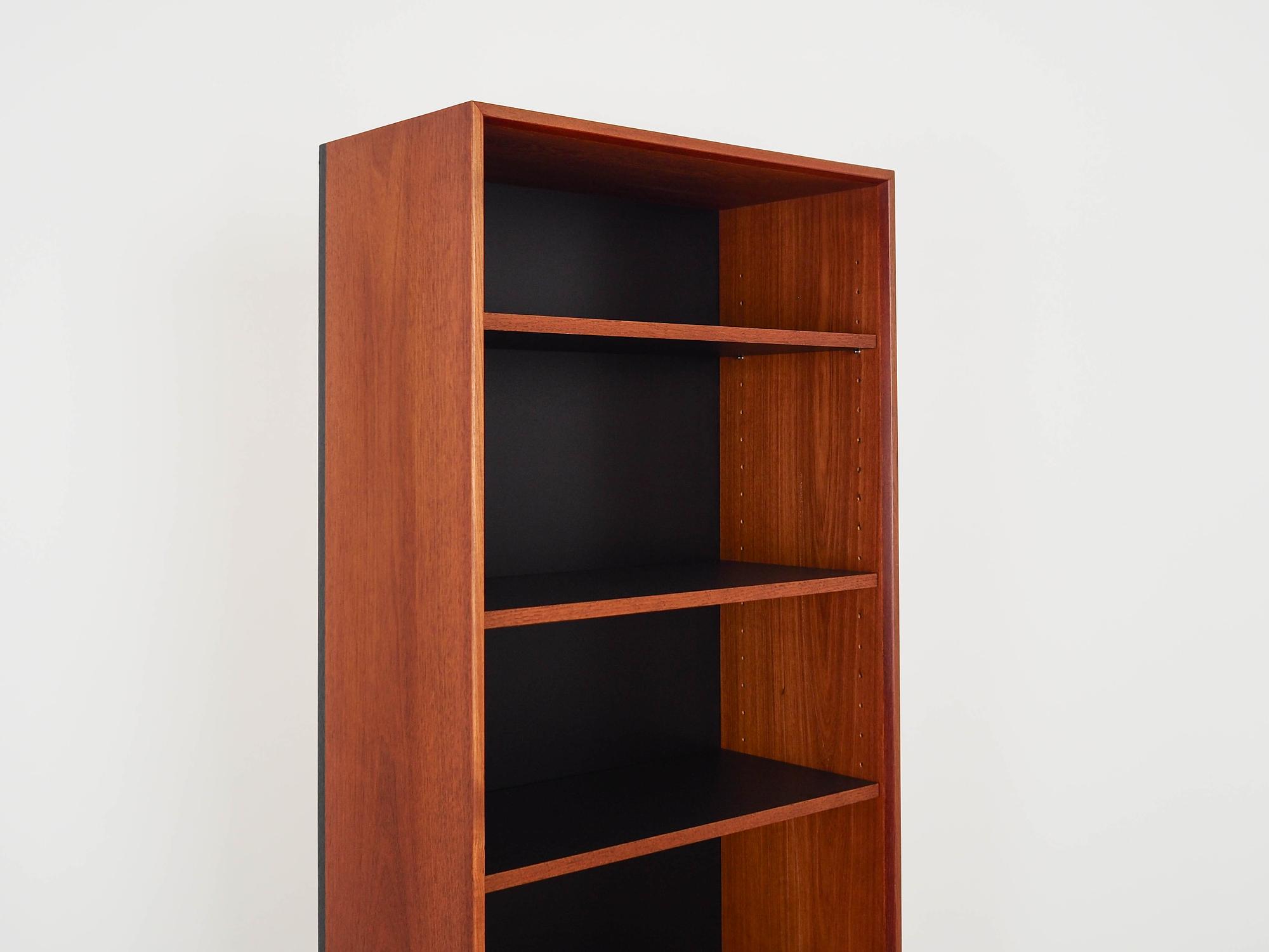 Bücherregal Teakholz 1970er Jahre 4