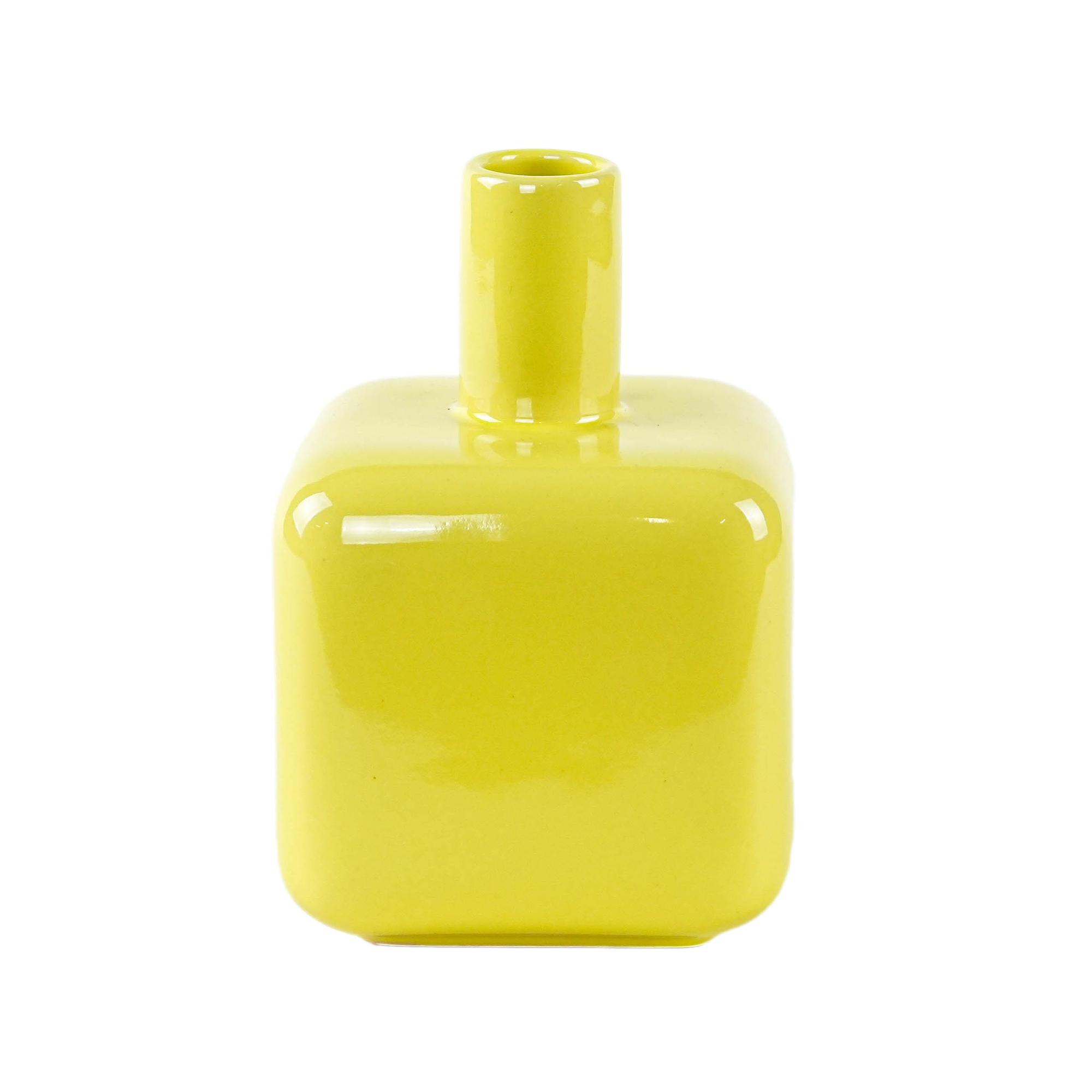ASA Selection Decorative Vase Ceramic Yellow 1990s 0