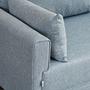 Bella Sofa 2-Sitzer Blau 3