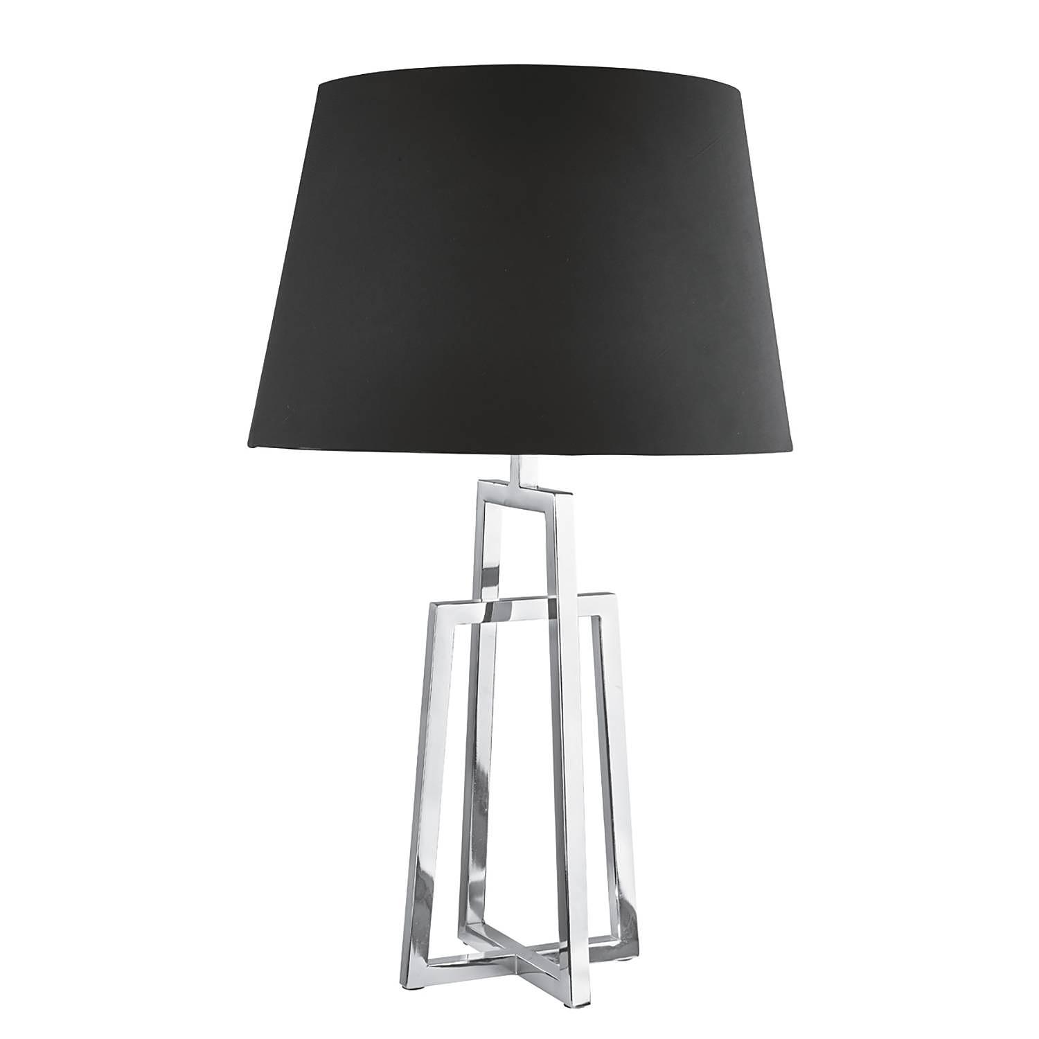 York Table Lamp Blended Fabric Steel 1-light 0