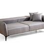 Belissimo 3-Sitzer Sofa Grau 5