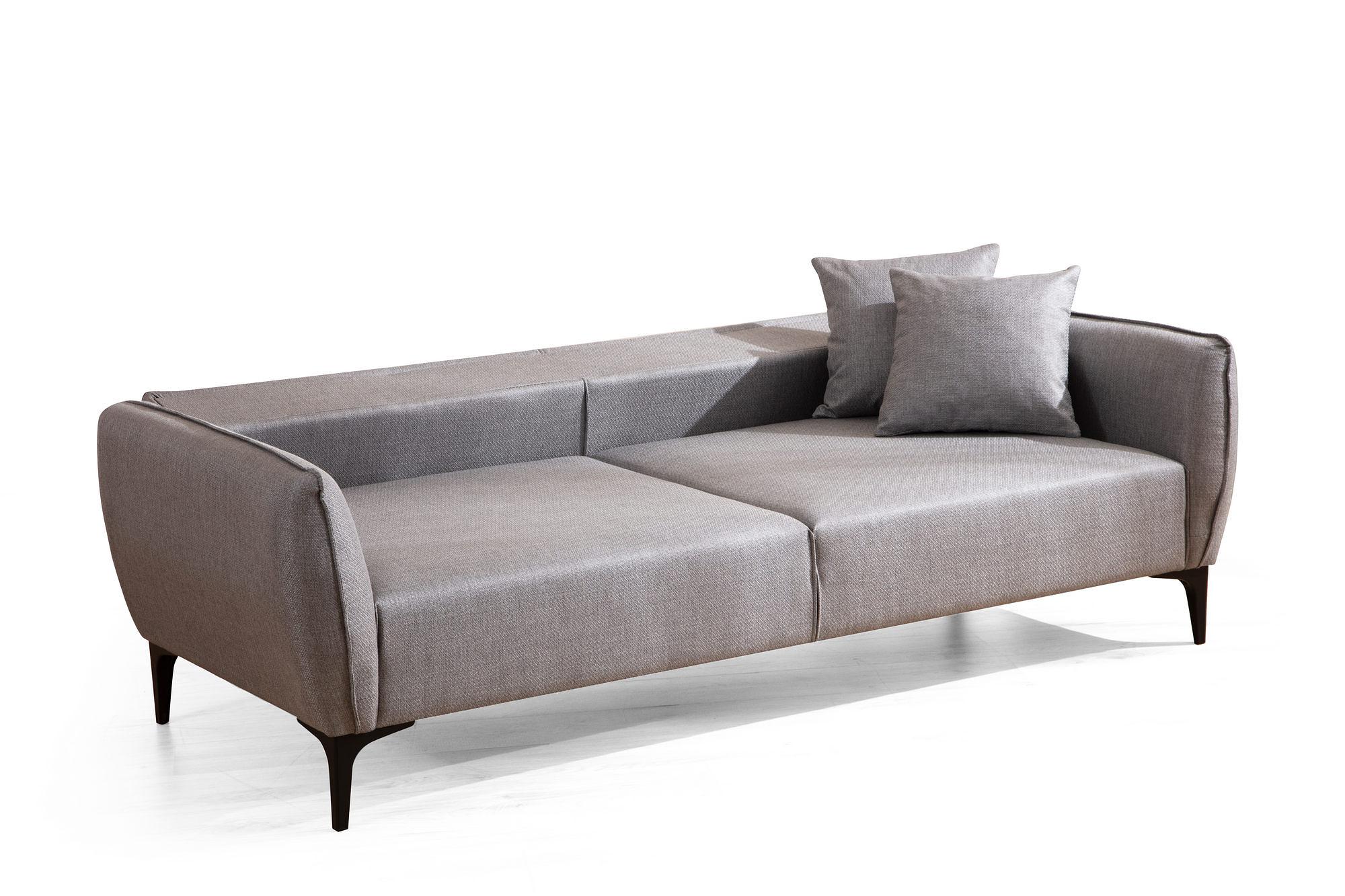 Belissimo 3-Sitzer Sofa Grau 5