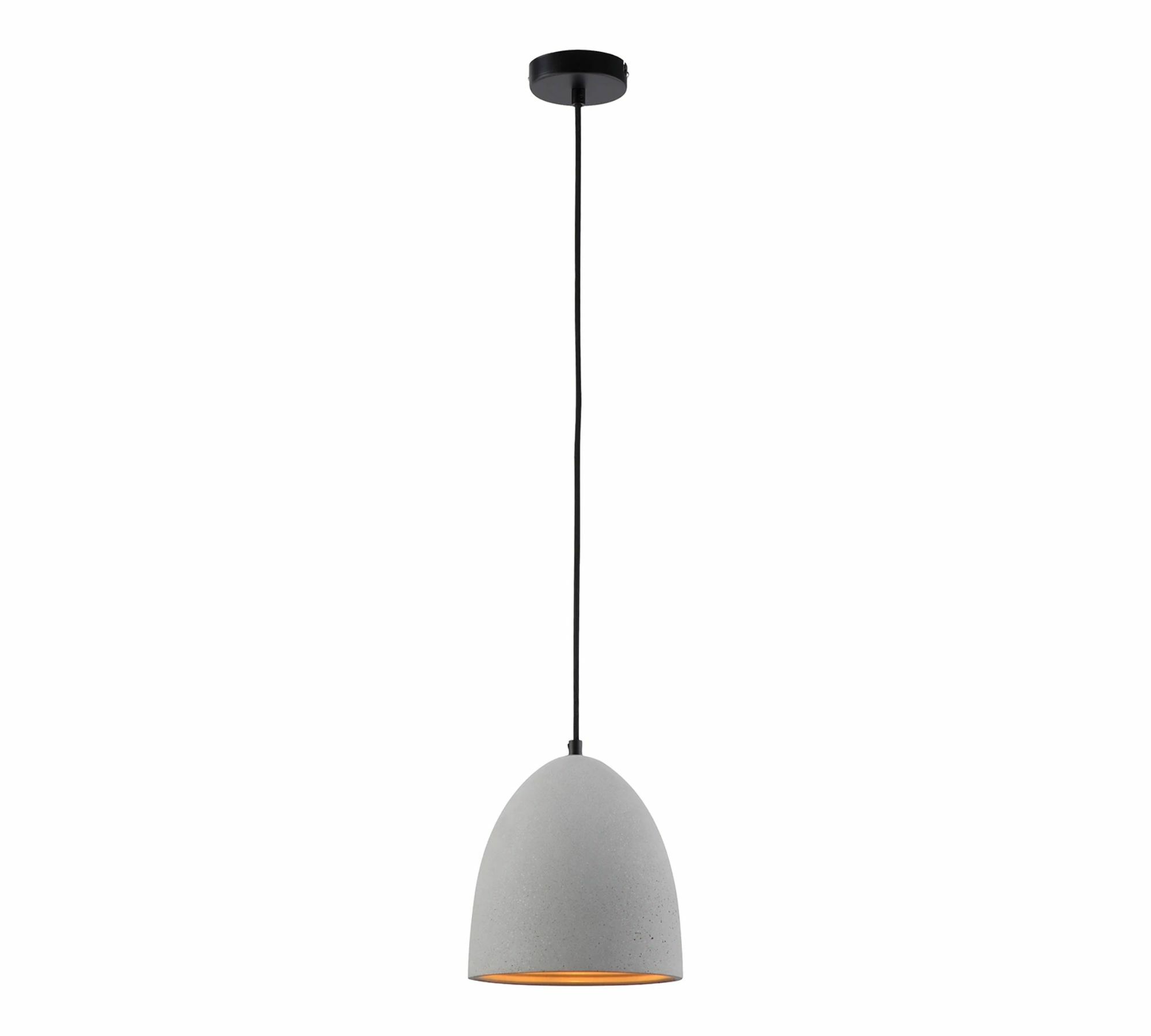 Pendelleuchte 1-flammig Beton Metall 3