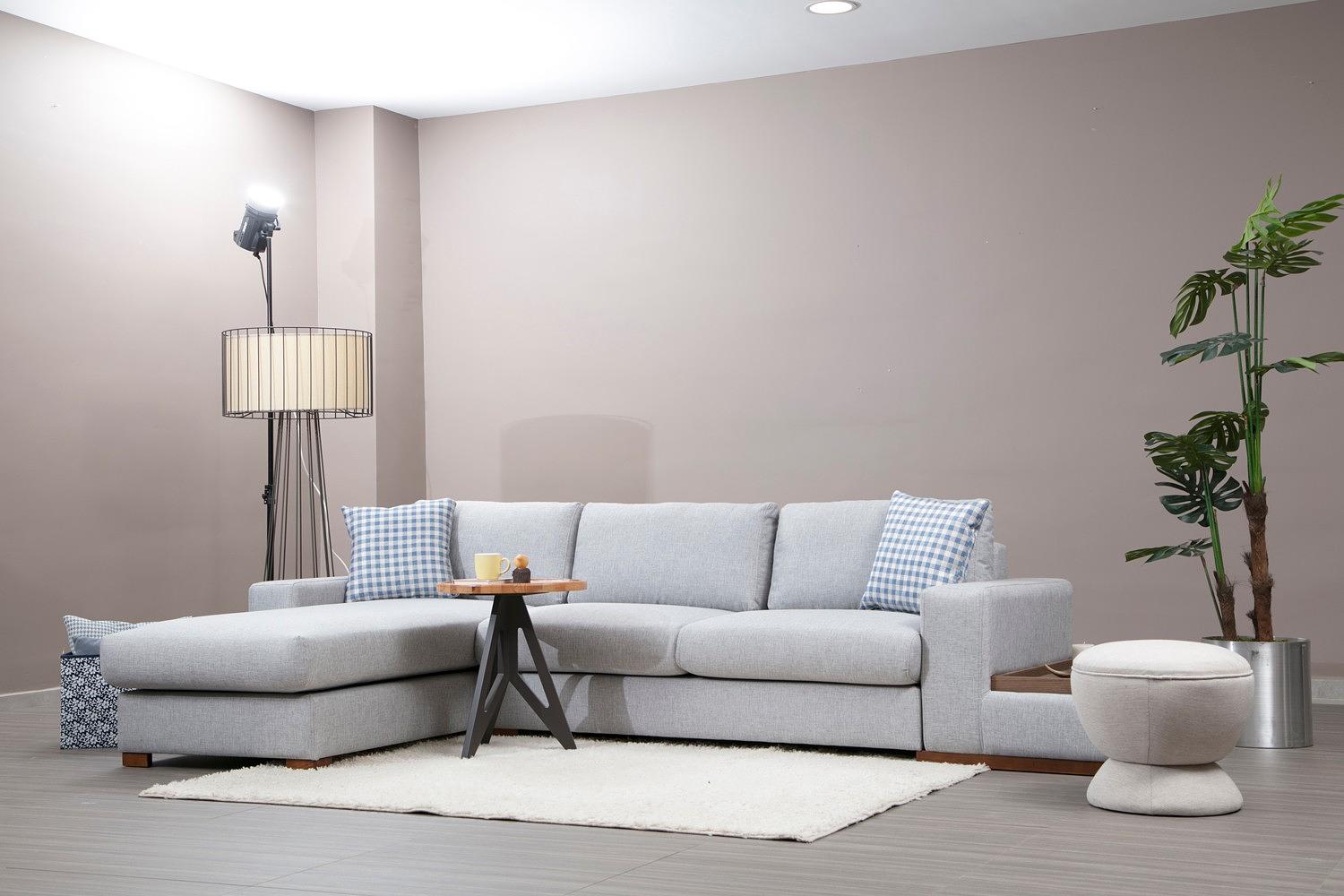 Loop 14 Corner sofa Grey 2