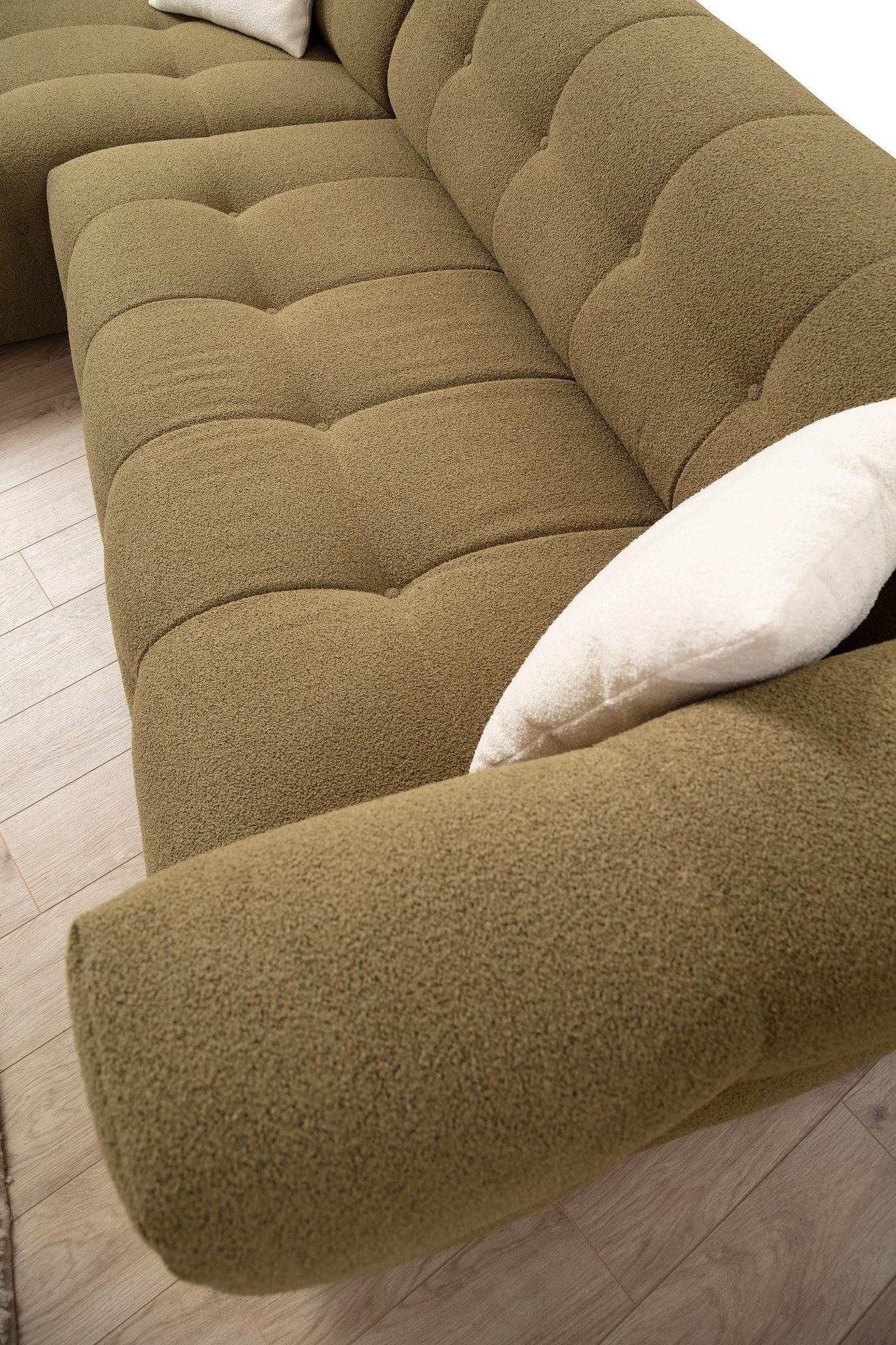 Cady Sofa Récamiere Links  Khaki 4