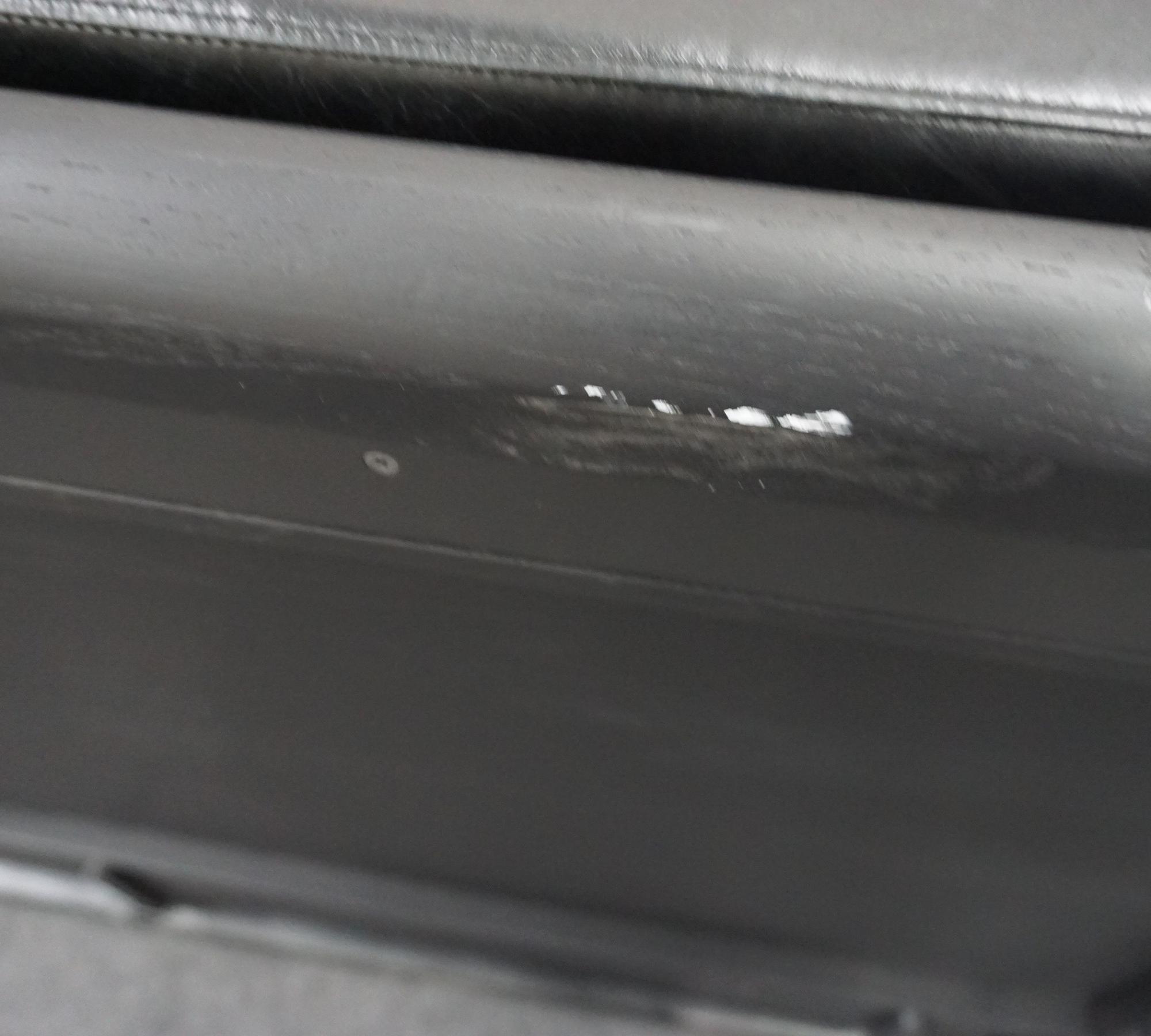 UTILITY 3-seater sofa leather black 7