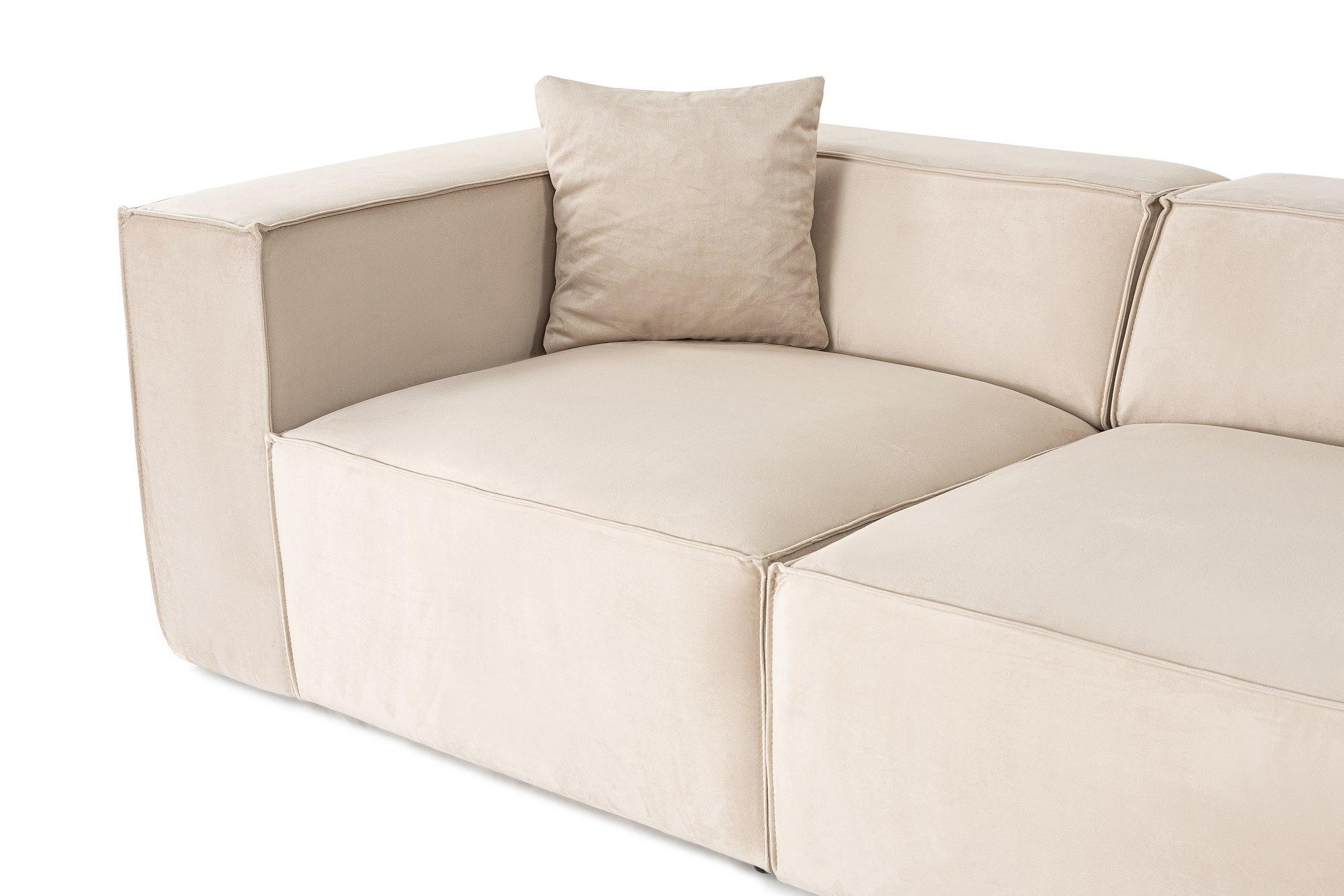 Lora corner sofa cream 8