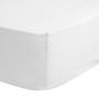 Jenny fitted sheet 180 x 200 cm cotton white  0