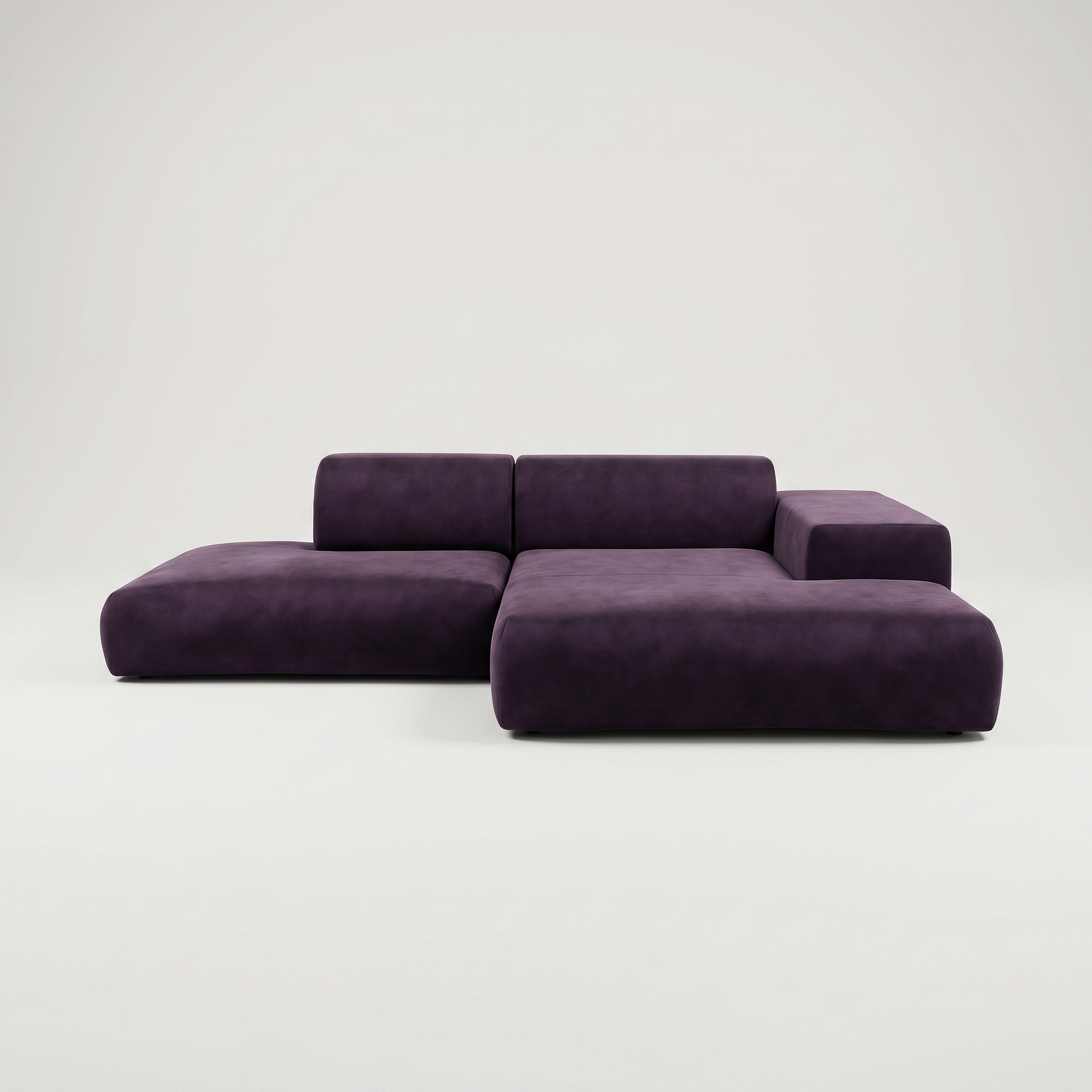 Pyllow Sofa Samt Veilchenlila 1