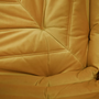 Togo Corner Sofa Velvet Mustard Yellow 8