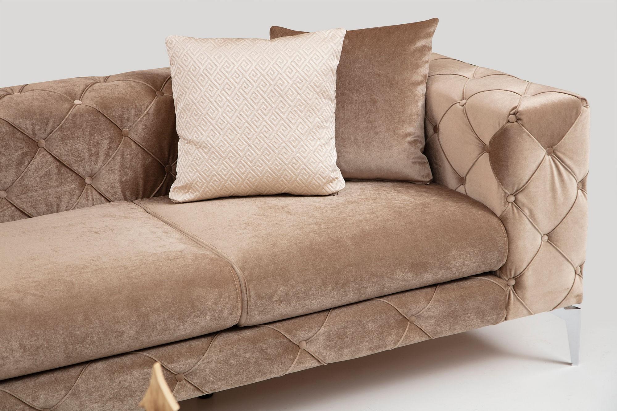 Como Sofa 4-Sitzer Beige 2