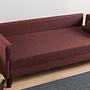 Bella Sofa 3-Sitzer Rot 3