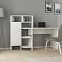 Bugra Desk Wood Veneer White 1