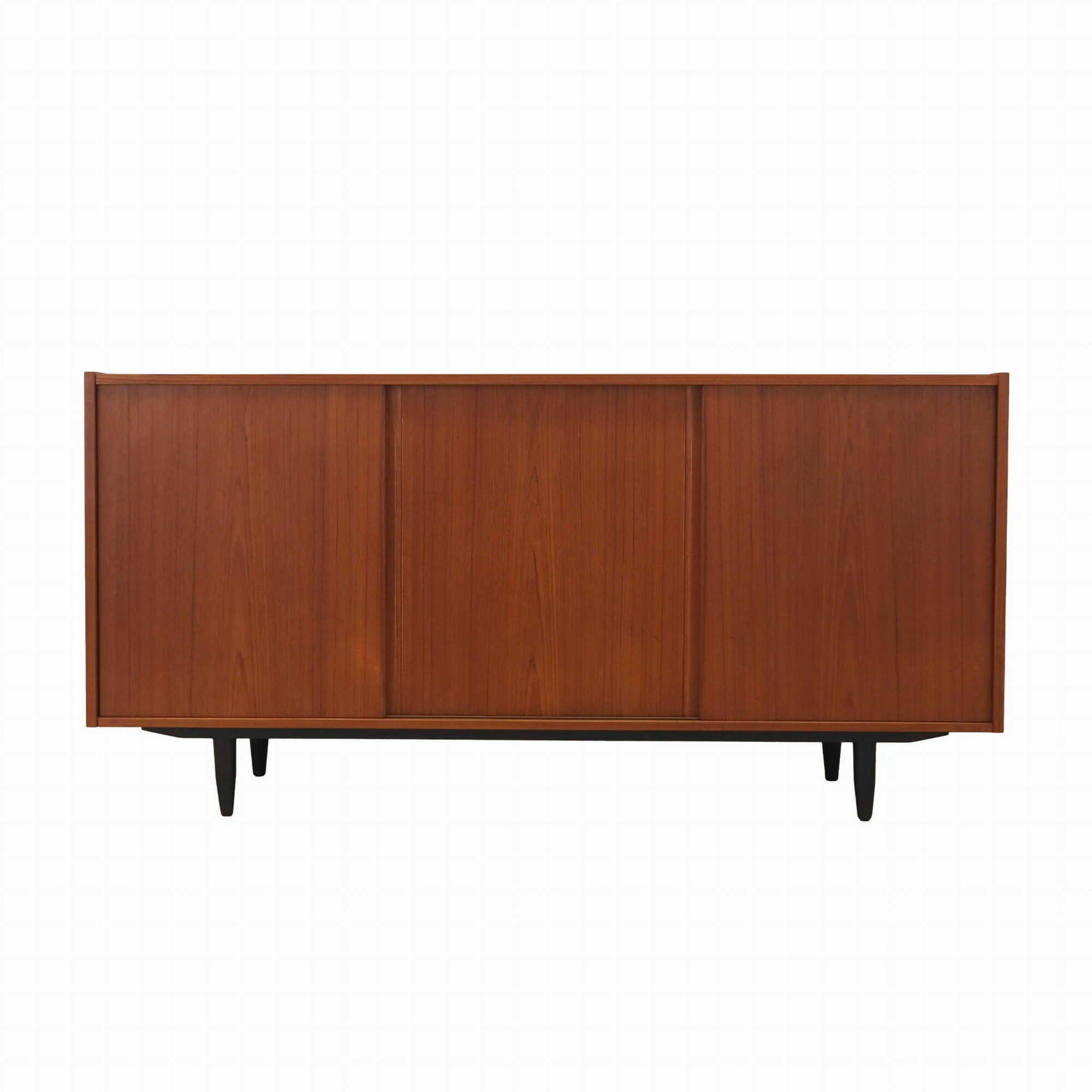 Vintage Sideboard Teakholz Braun 1970er Jahre 0