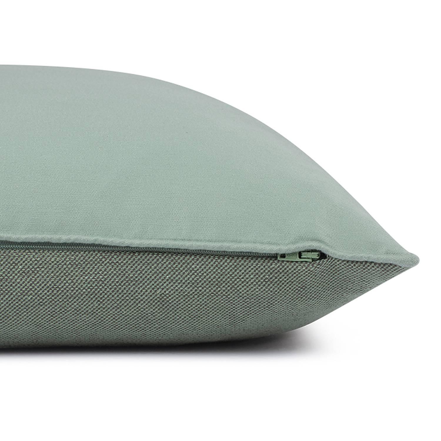 Soft II Kissenbezug Baumwolle Polyester Grün 2