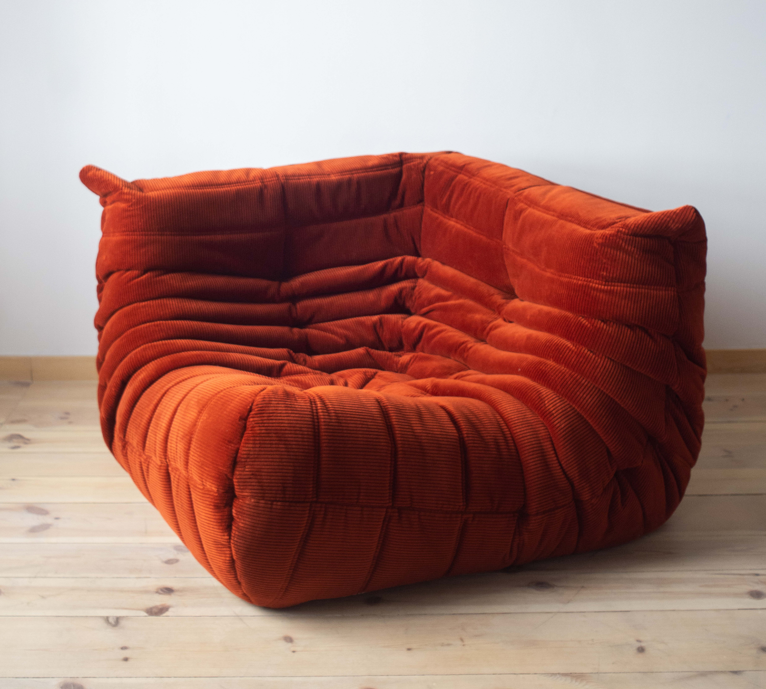 Togo Lounge Set 5-pc. Cord Amber Orange 3