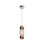 Drop Pendant Light Metal Glass 0