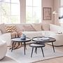 Coffee table IKOMWA Antique Black 62cm 3