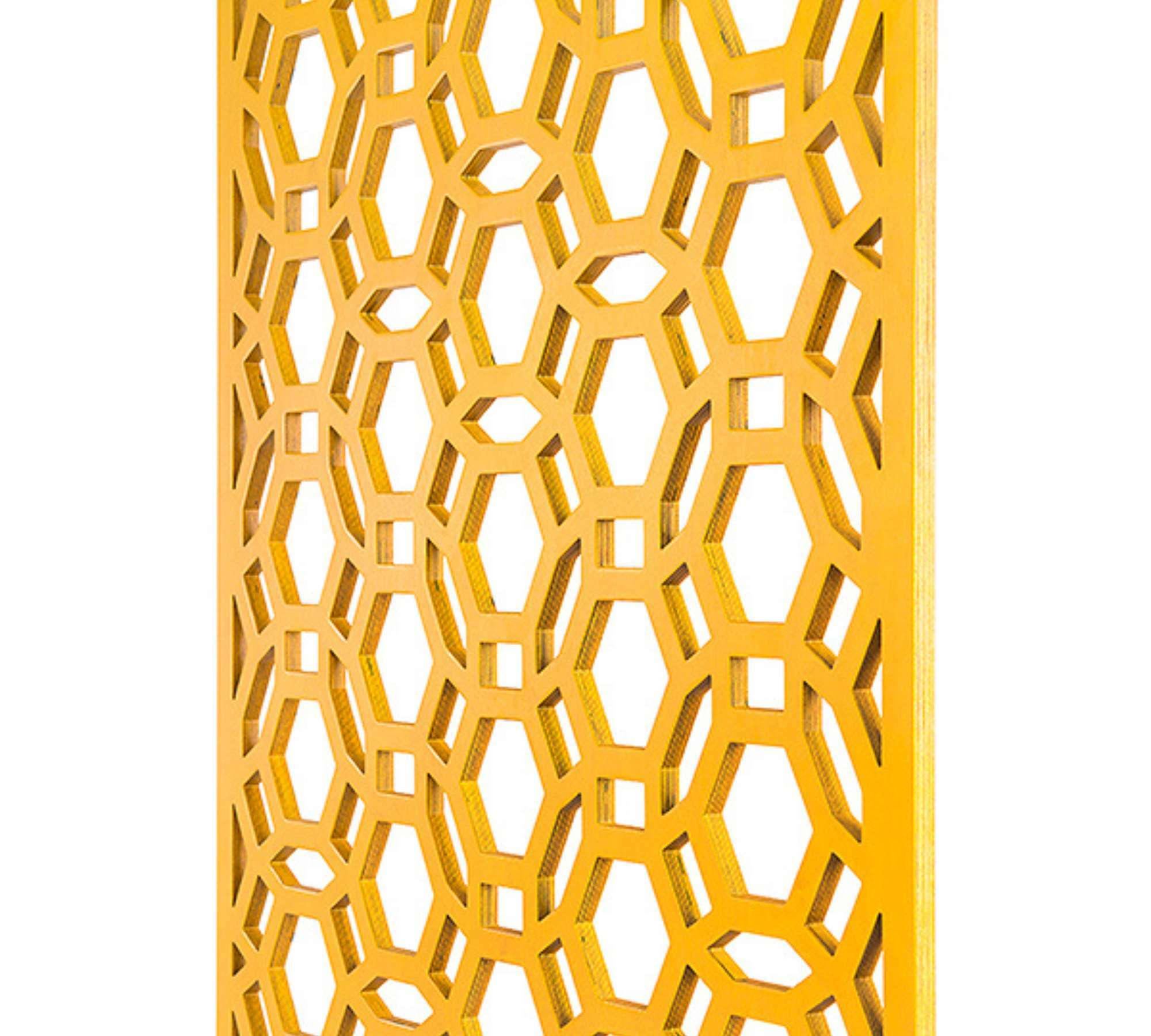 CELLS Raumteiler Holz Orange 3