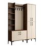 Extend Garderobe Walnussbraun Creme 150cm x 200cm 5