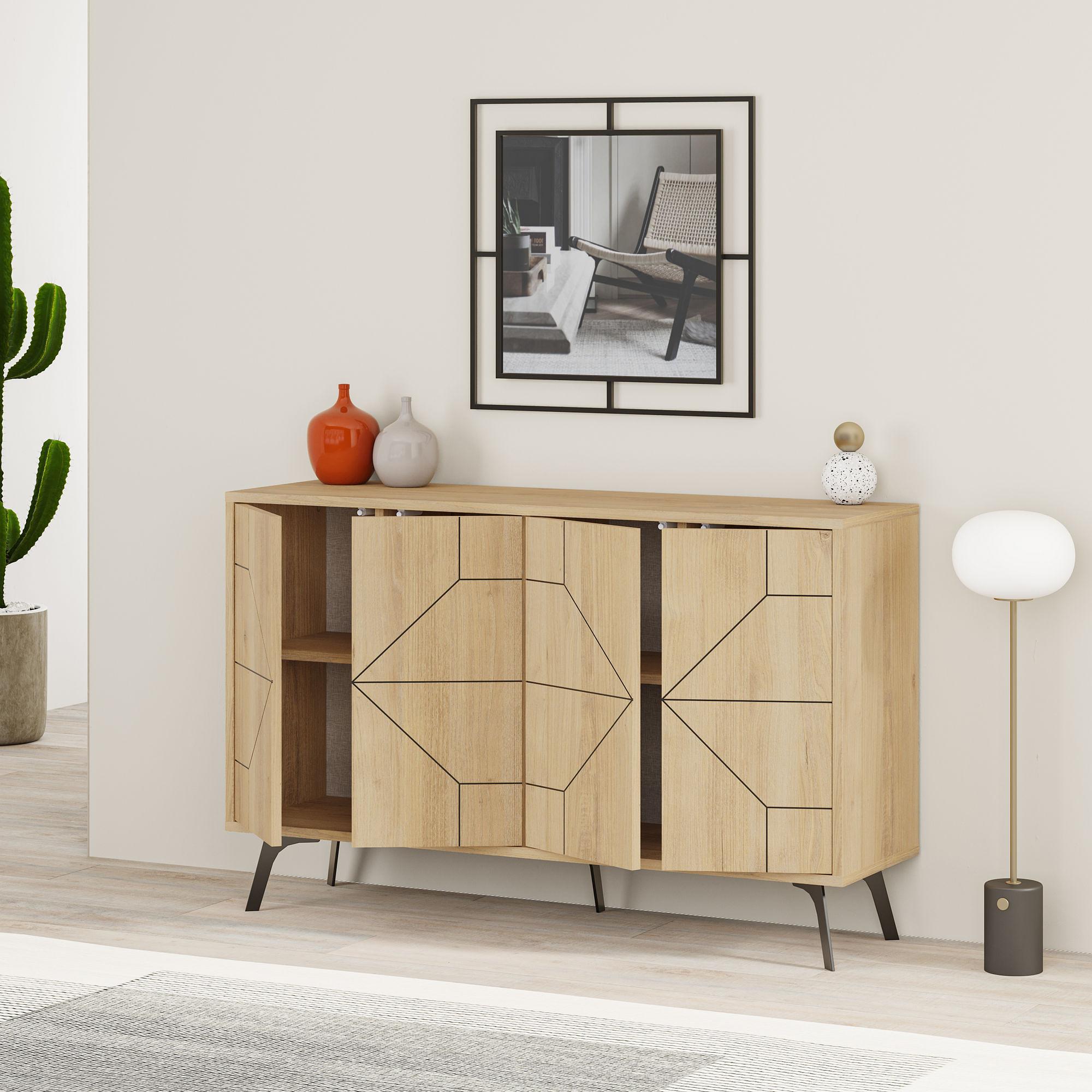 Dune Kommode Oak 123cm x 62.4cm 1