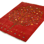 Tappeto Gabbeh Rizbaf lana rosso 3