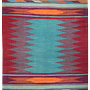 Kilim Gashgai Teppich Mehrfarbig 0