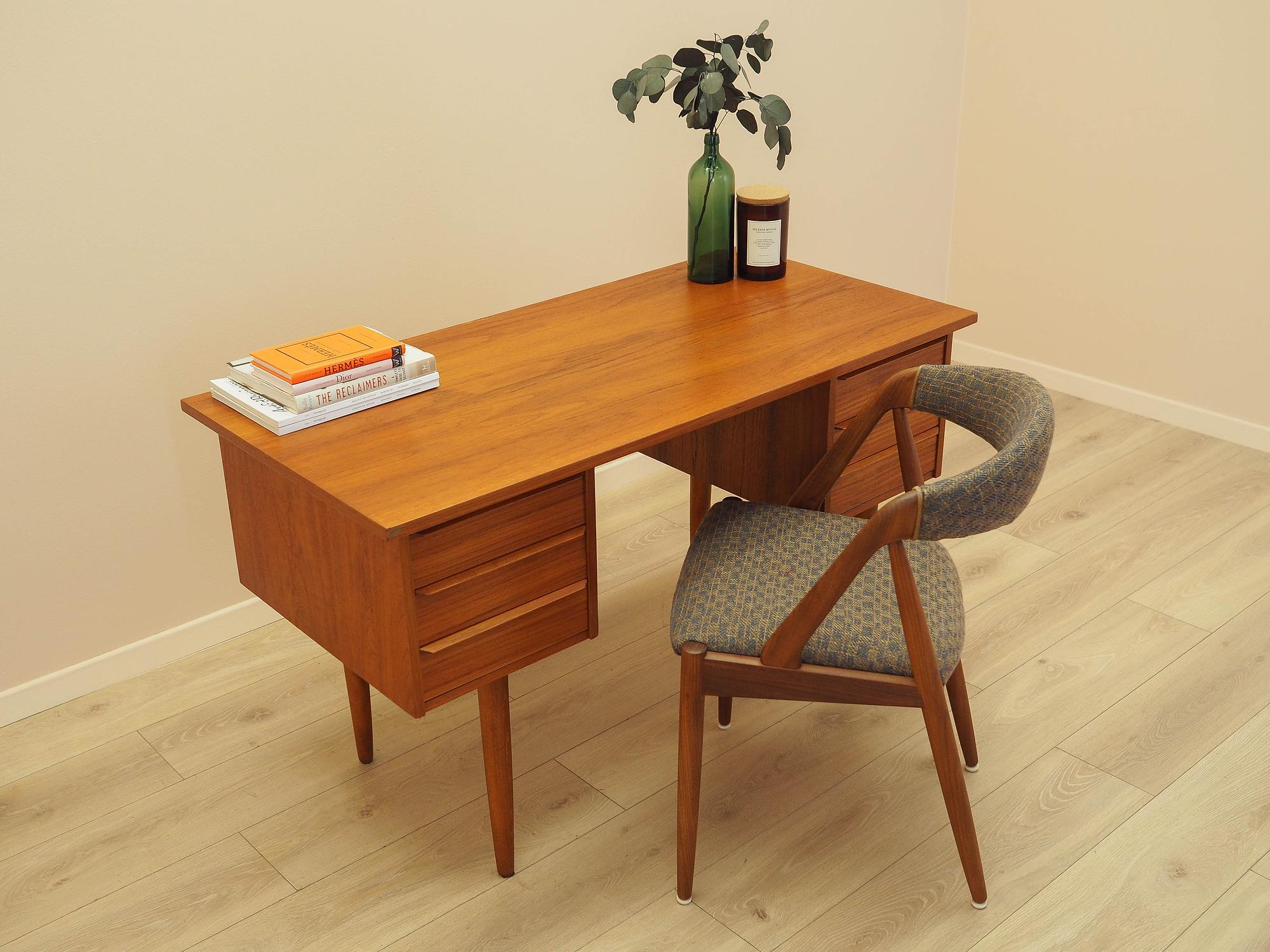 Teak Desk 1970s 3