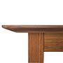 Beluga Table Solid Wood Brown 1