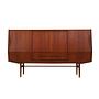 Teak Highboard 1960er Jahre 0