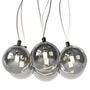 Kjul Pendant Lamp 7-light Glass Metal Gray 4