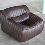 Togo Armchair Smooth Leather Folk Brown 1