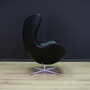 Egg Chair Arne Jacobsen Leather Black 6