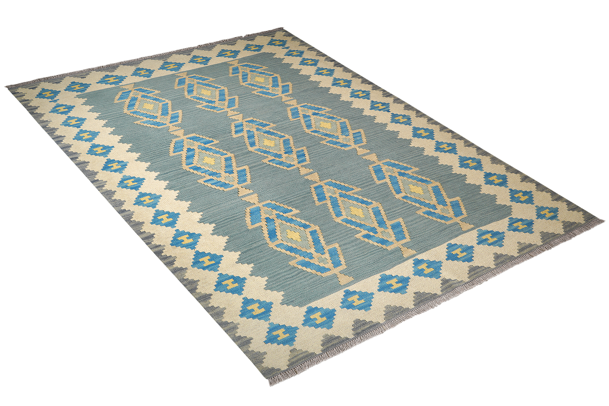 Kelim Gashgai Wool Multicolored 2