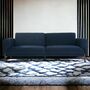 Maggie Sofa 3-Sitzer Velour Lux Navy 0