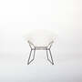 Bertoia Diamond Chair Stahl Weiß 0